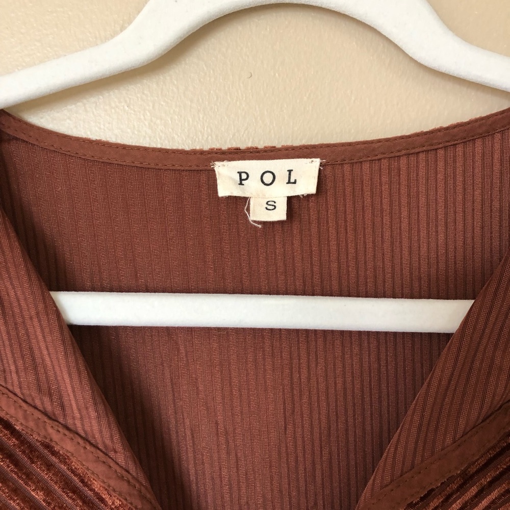 POL Velvet Corduroy Shirt - Picture 3 of 6